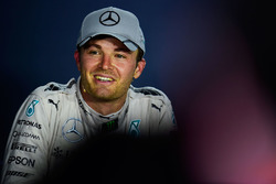 Nico Rosberg, Mercedes AMG F1 in the FIA Press Conference