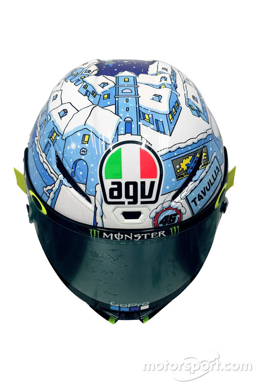 Helmet of Valentino Rossi, Yamaha Factory Racing