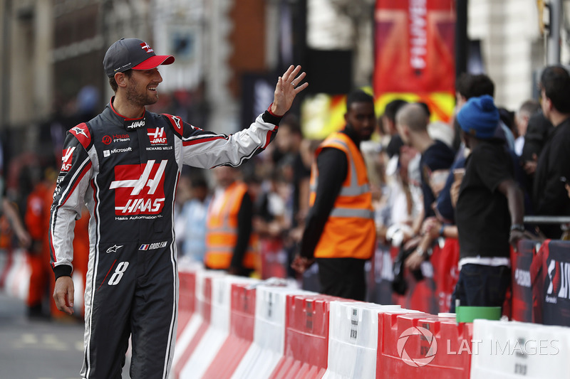 Romain Grosjean, Haas F1 Team y los fans