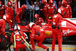 Пит-стоп: Кими Райкконен, Ferrari SF70H