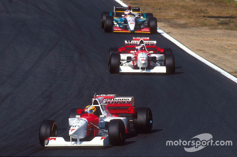 Jan Magnussen, McLaren MP4/10B