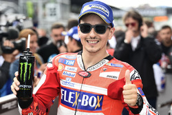Jorge Lorenzo, Ducati Team after qualifying