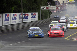 Marcel Tiemann and Joachim Winkelhock battle for the lead