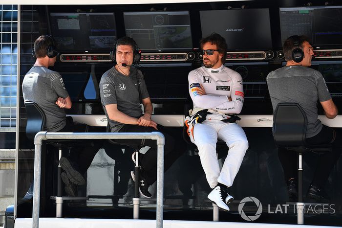 Fernando Alonso, McLaren, Andrea Stella, ingeniero de McLaren