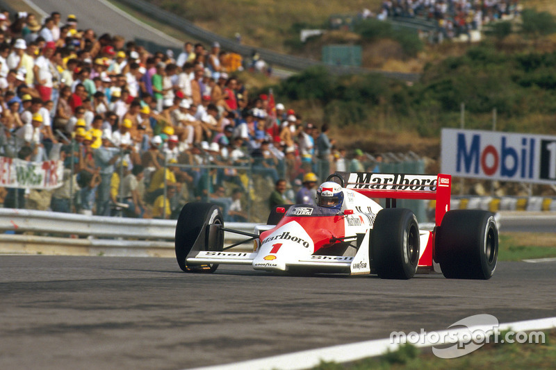 #1 : Alain Prost, McLaren MP4/3, TAG-Porsche