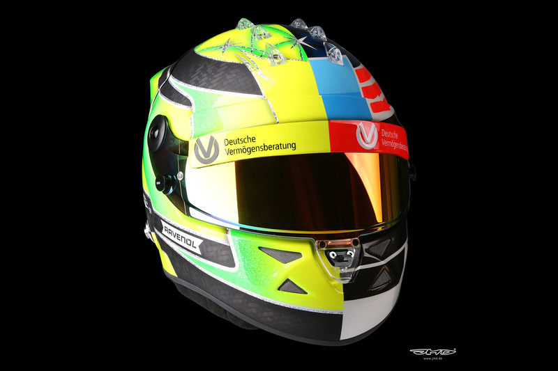 Casque de Mick Schumacher