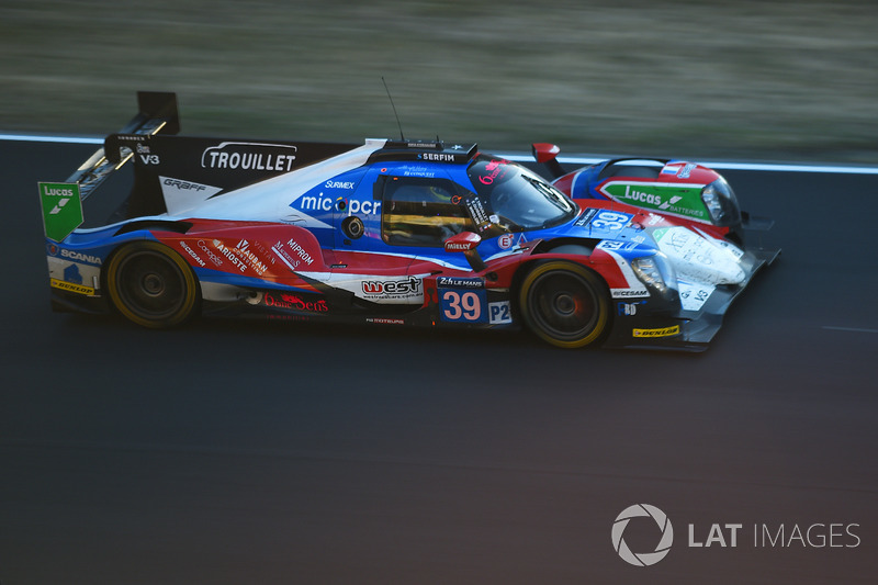 #39 Graff Racing Oreca 07 Gibson: Enzo Guibbert, Eric Trouillet, James Winslow