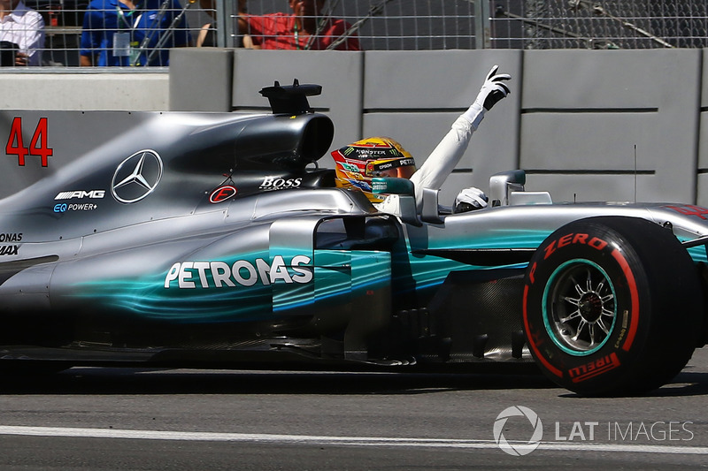 Ganador, Lewis Hamilton, Mercedes-Benz F1 W08