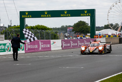 #26 G-Drive Racing Oreca 07 Gibson: Roman Rusinov, Andrea Pizzitola, Jean-Eric Vergne, takes the checkered flag and finishes 1st in the LMP2 category