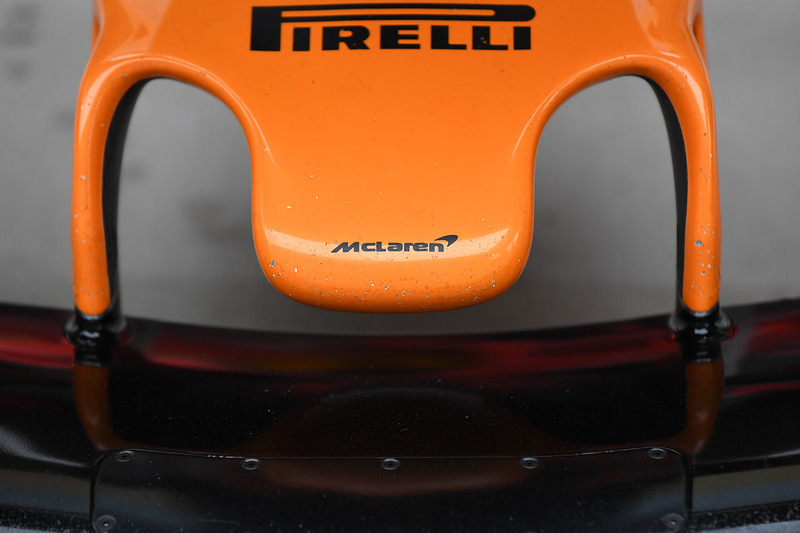 Detalle de nariz McLaren MCL33