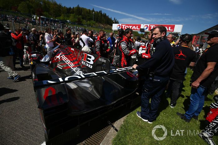 #1 Rebellion Racing Rebellion R-13: Andre Lotterer, Neel Jani, Bruno Senna
