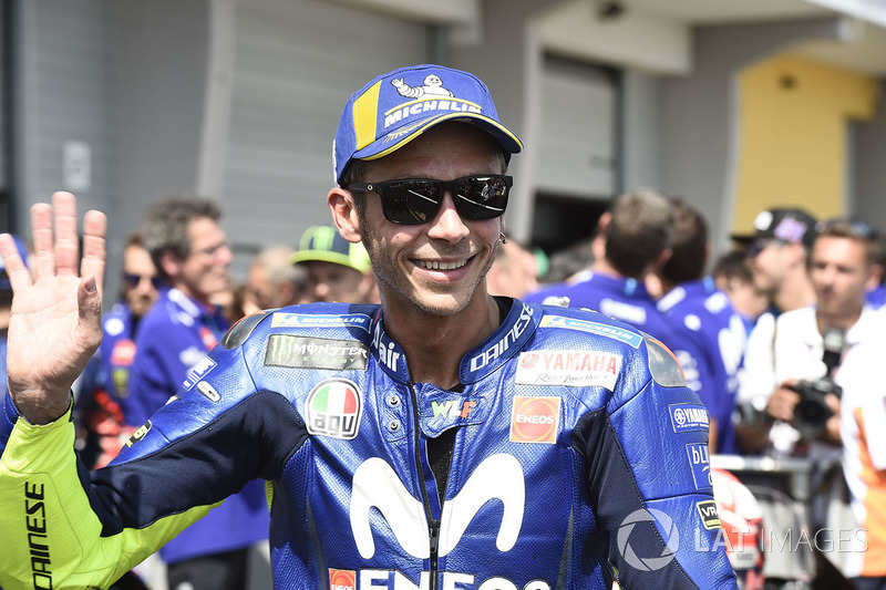 Segundo clasificado Valentino Rossi, Yamaha Factory Racing