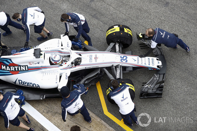 Год спустя он проводит тесты в качестве основного пилота Williams. В конце марта он начнет свой дебютный сезон в Формуле 1