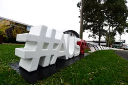 #AUSGP signage