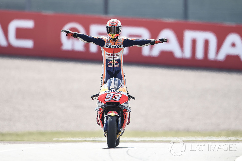 Ganador de la carrera Marc Marquez, Repsol Honda Team