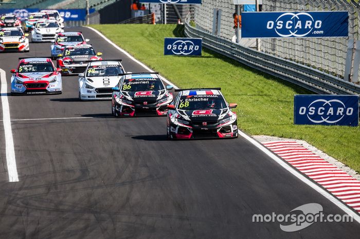 Yann Ehrlacher, ALL-INKL.COM Münnich Motorsport Honda Civic Type R TCR líder