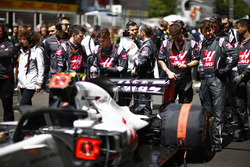 Haas Engineers on the grid