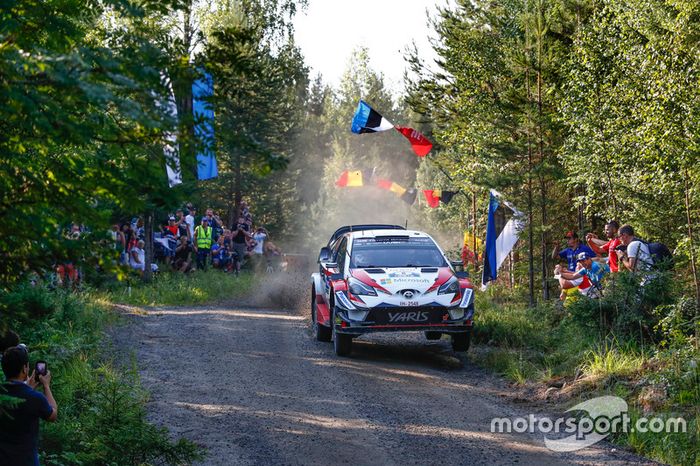 Ott Tanak, Martin Järveoja, Toyota Yaris WRC, Toyota Gazoo Racing