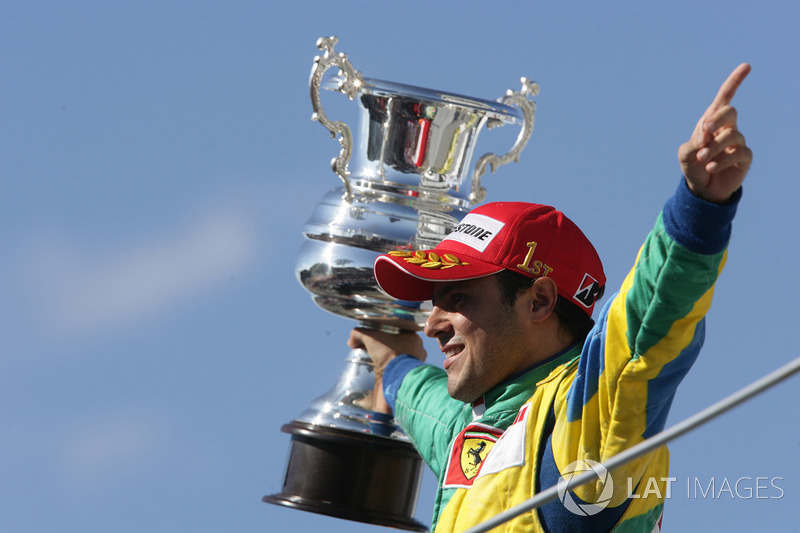 Ganador del GP de Brasil 2006: Felipe Massa, Ferrari