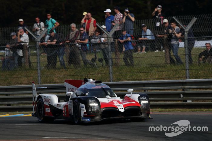 #8 Toyota Gazoo Racing Toyota TS050: Sébastien Buemi, Kazuki Nakajima, Fernando Alonso