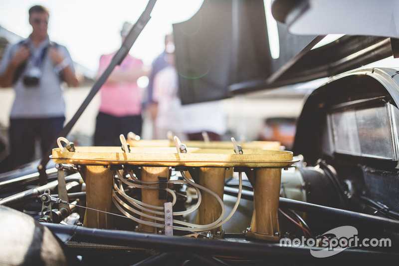 Detalle del motor del 1968 Porsche 908 LH