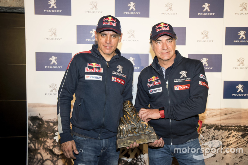 Carlos Sainz, Lucas Cruz, Peugeot Sport