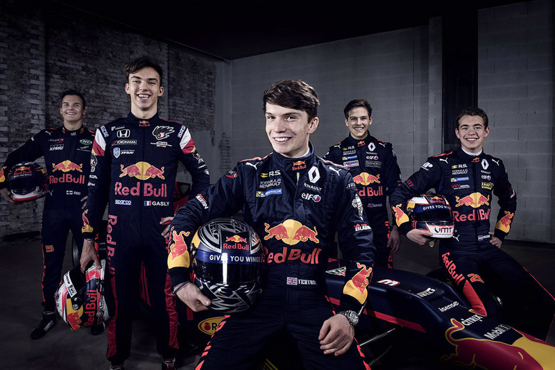 Niko Kari, Pierre Gasly, Dan Ticktum, Neil Verhagen, Richard Verschoor