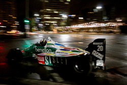 A Benetton F1 car in the streets of Adelaide