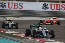 Lewis Hamilton, Mercedes AMG F1 W07 Hybrid y Nico Rosberg, Mercedes AMG F1 W07 Hybrid