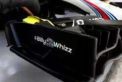 Williams FW40 with #BillyWhizz logo