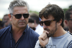 Gil de Ferran, Fernando Alonso sur la grille