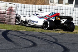 Авария Лэнса Стролла, Williams FW40