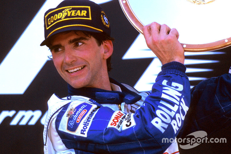 1996. Подіум: 1. Деймон Хілл, Williams Renault. 2. Жак Вільньов, Williams Renault. 3. Едді Ірвайн, Ferrari