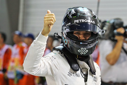 Pole voor Nico Rosberg, Mercedes AMG F1 W07 Hybrid
