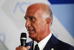 Dr. Angelo Sticchi Damiani, président de l'ACI lors de l'annonce de l'accord trouvé avec Monza