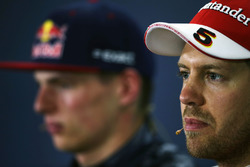 Sebastian Vettel, Ferrari in the FIA Press Conference