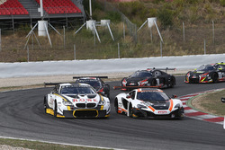 #58 Garage 59 McLaren 650S GT3: Rob Bell, Alvaro Parente, #98 Rowe Racing BMW M6: Stef Dusseldorp, N