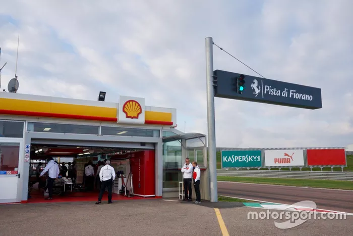 Prueba de Sauber de Fórmula 1