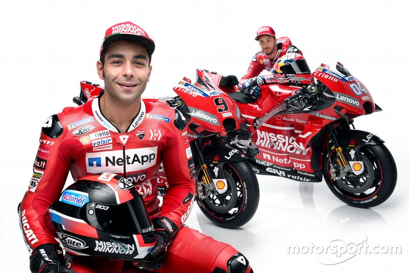 Даніло Петруччі та Андреа Довіціозо, Ducati Team