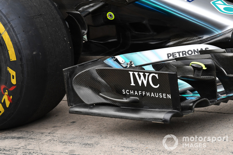 Mercedes-AMG F1 W09 EQ Power+ front wing detail