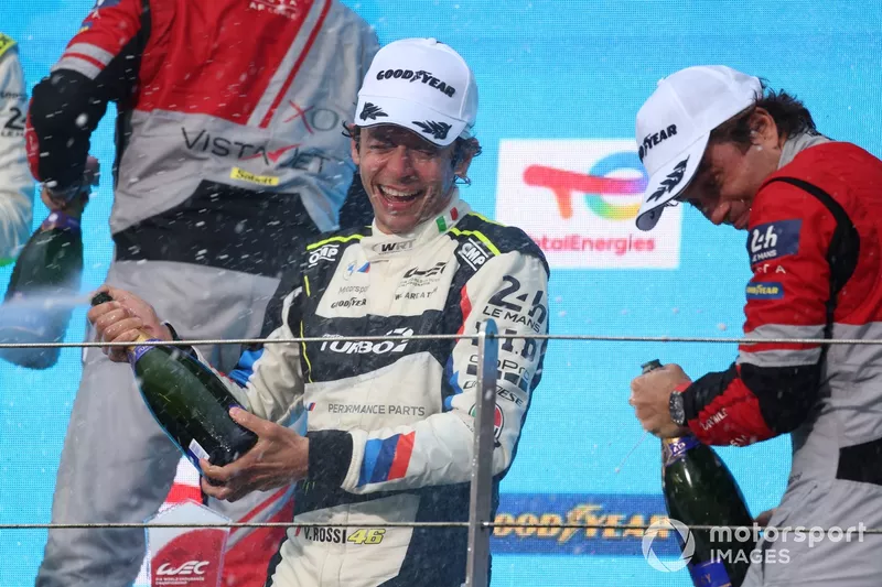 Podium GT : #46 Team WRT BMW M4 LMGT3 : Valentino Rossi