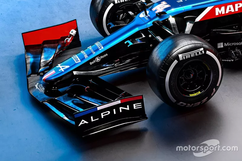 Aileron avant de l'Alpine A521