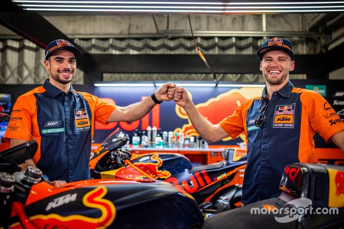 Miguel Oliveira, Red Bull KTM Factory Racing y Brad Binder, Red Bull KTM Factory Racing