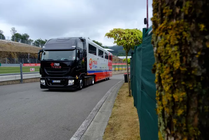 Haas vrachtwagen