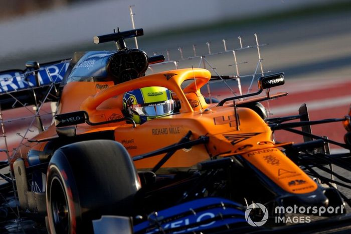 Lando Norris, McLaren MCL35 