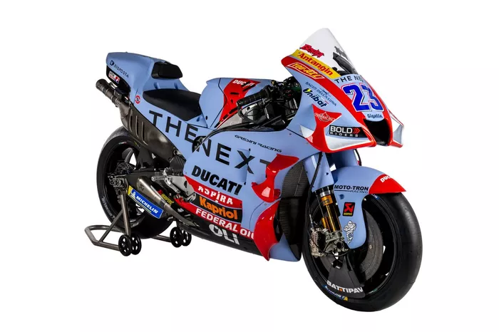 La moto de Enea Bastianini, Gresini Racing