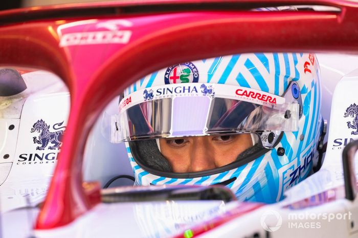 Guanyu Zhou, Alfa Romeo Racing C41 