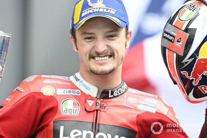 Ganador de la carrera Jack Miller, Ducati Team