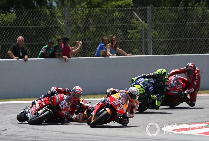 Acidente envolvendo Lorenzo, Dovizioso, Viñales e Rossi
