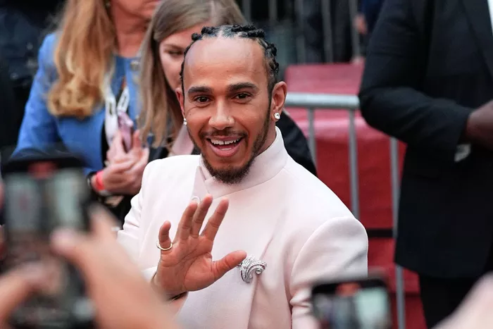 Lewis Hamilton at the World Premiere of F1 The Movie